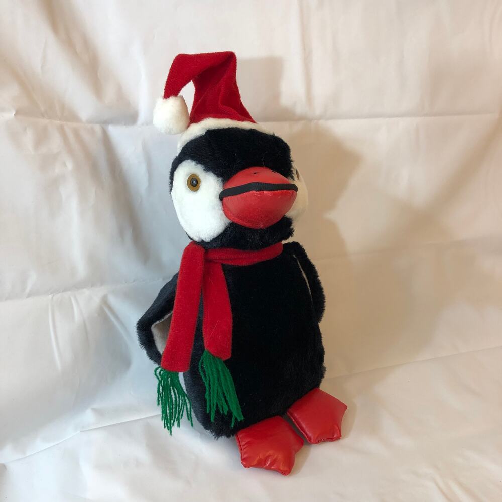 Sunbay Toy Holiday Christmas Penguin Hat Scarf